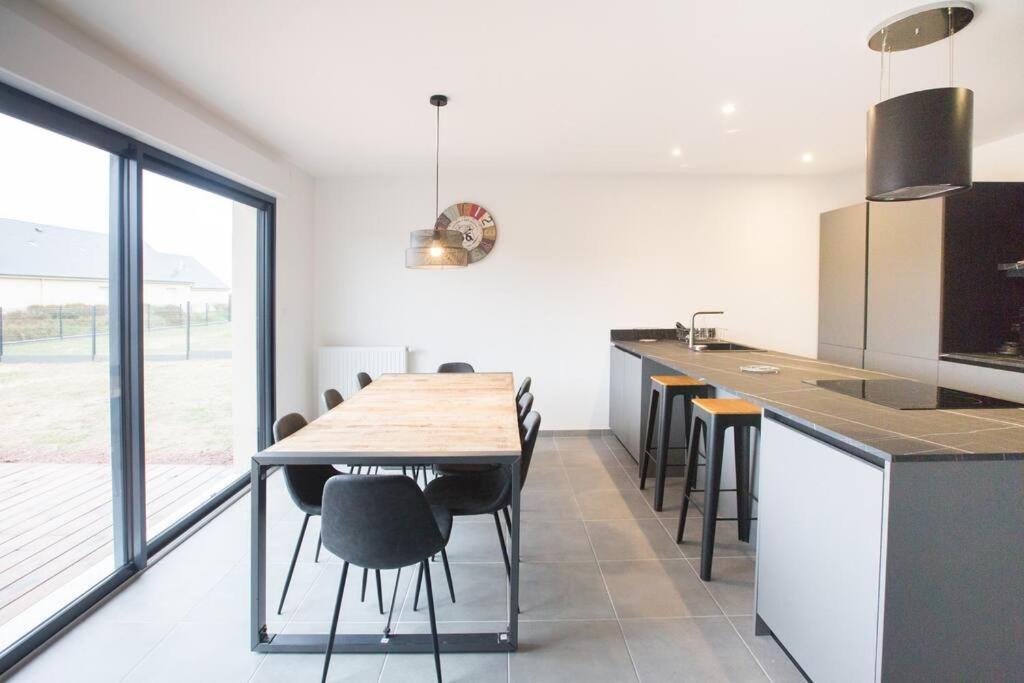 Villa En Bord De Mer Spa / Sauna Bretteville-sur-Ay Kültér fotó