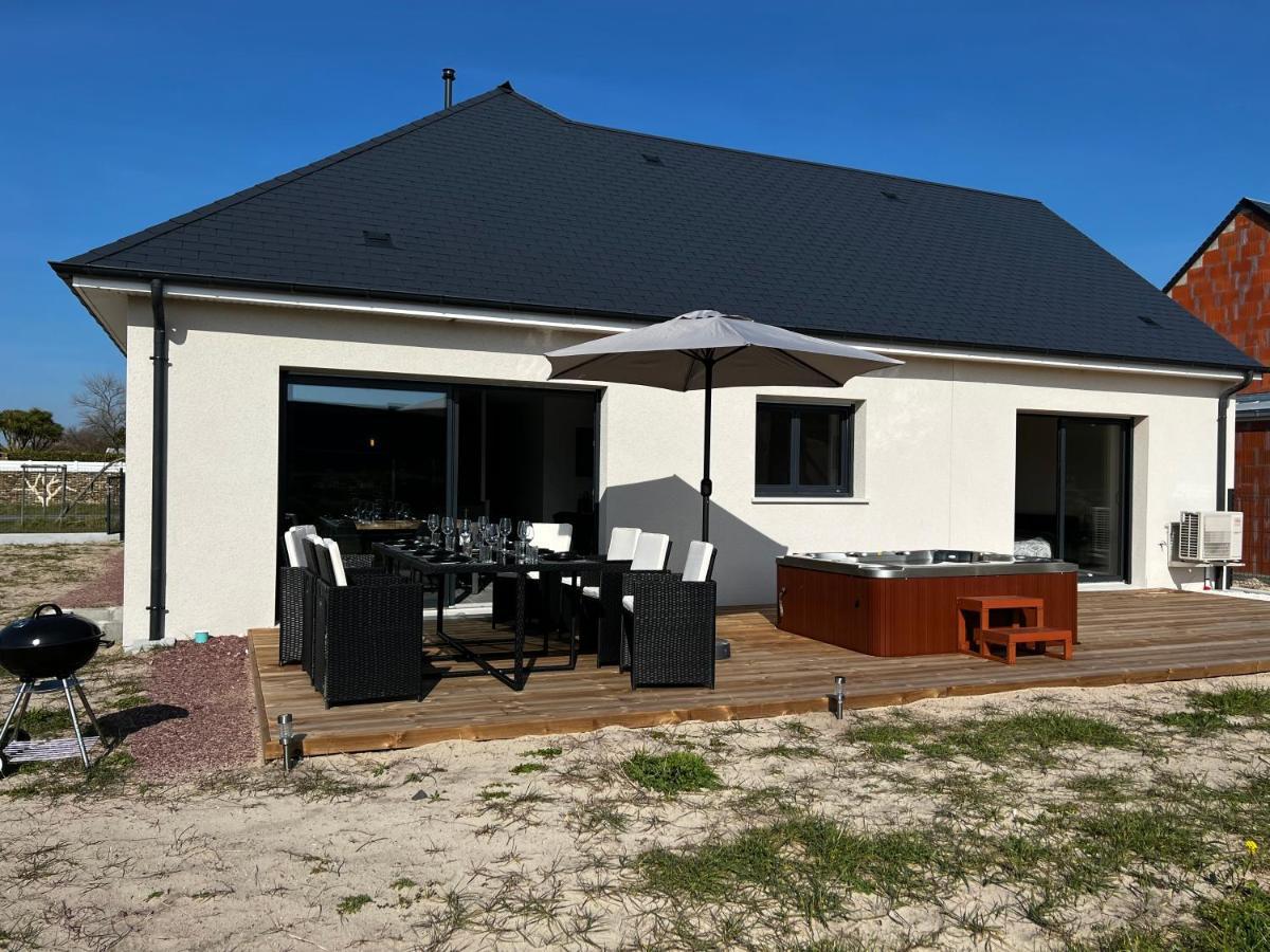 Villa En Bord De Mer Spa / Sauna Bretteville-sur-Ay Kültér fotó